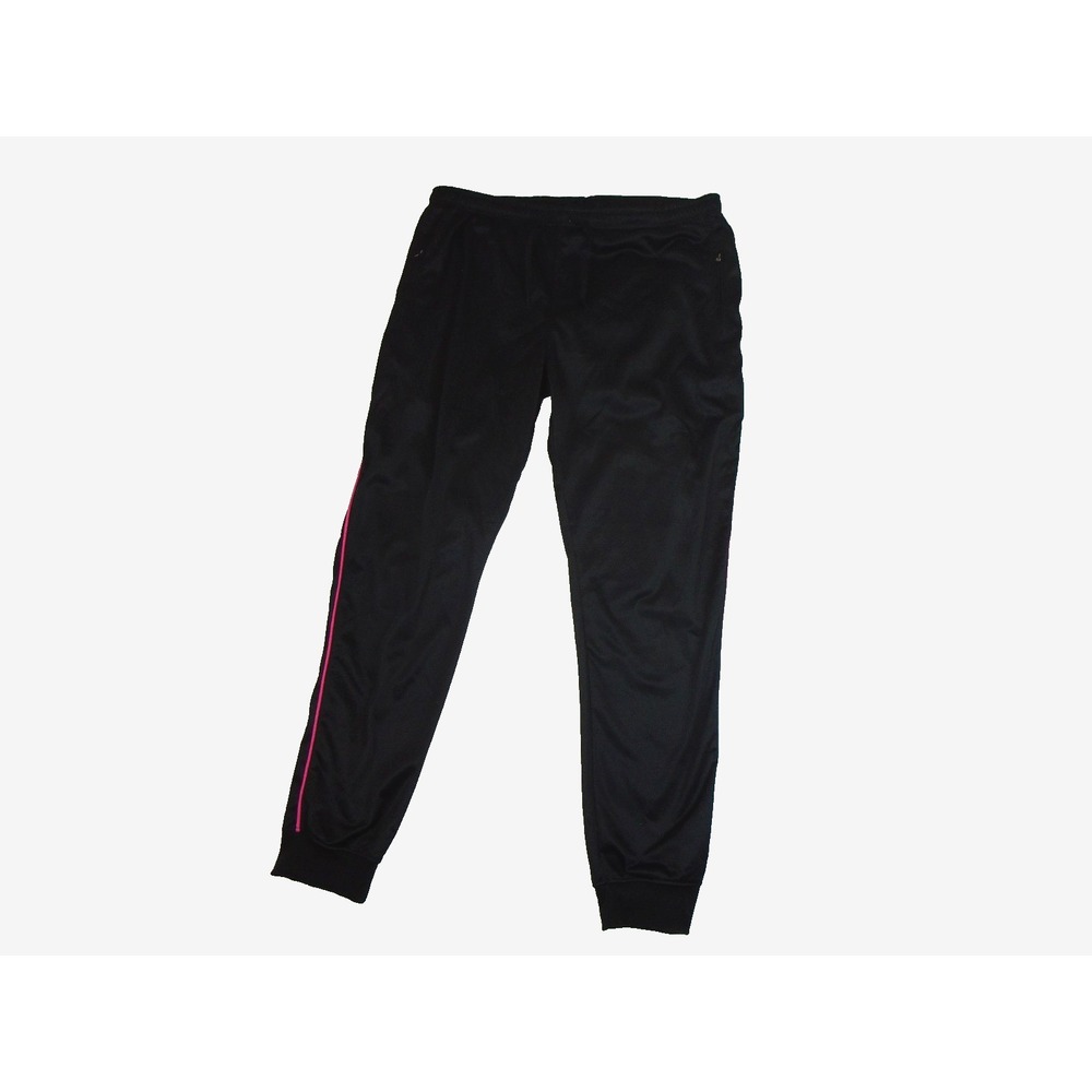 Royal Threads Canada‎ Women's Size 2XL Black Pink Zipper Pocket Track Pants